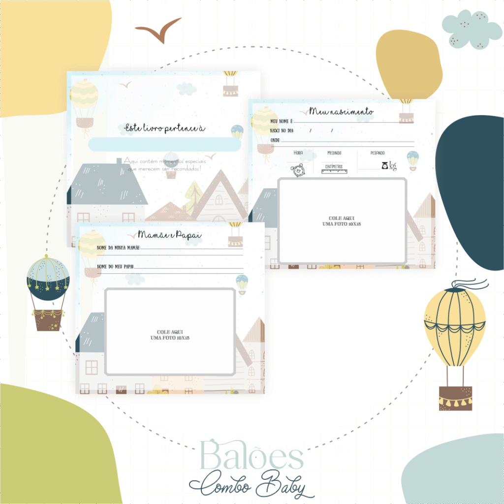 Balões - Kit Maternidade - Imagem 7