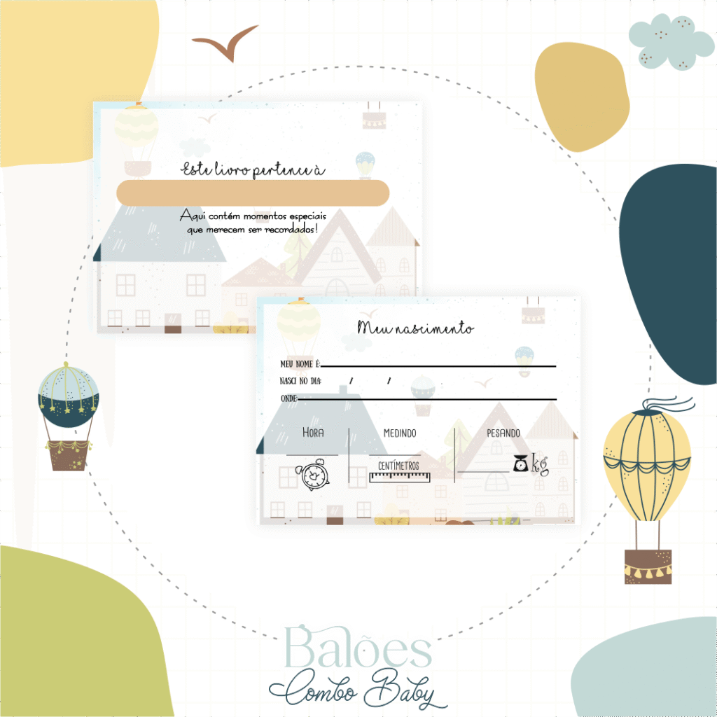 Balões - Kit Maternidade - Imagem 4