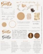 Kit Digital Ilustrações São Bento | Santinhos (Carinas Paper) - Imagem 3