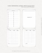 Miolo Agenda Office Semanal 2025 (Carinas Paper) - Imagem 11