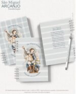 Kit Encadernação São Miguel (Carina's Paper) - Imagem 3