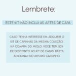 Kit Miolo Agenda S/ DATA 1 DPP/2DPP - A5 wire-o/espiral - neutro (Thelma Contel) - Imagem 2