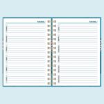 Kit Miolo Agenda Permanente - 2DPP - A5 - wire-o/espiral neutro (Thelma Contel) - Imagem 6