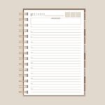 Kit Miolo Agenda S/ DATA 1 DPP/2DPP - A5 wire-o/espiral - neutro (Thelma Contel) - Imagem 8