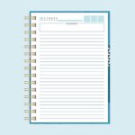 Kit Miolo Agenda S/ DATA 1 DPP/2DPP - A5 wire-o/espiral - neutro (Thelma Contel) - Imagem 9