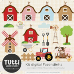 Coleção Fazendinha - Kit Digital (Tutti Studio) - Imagem 10