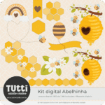Coleção Abelinha - Kit Digital (Tutti Studio) - Imagem 3