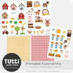 Coleção Fazendinha - Kit Digital (Tutti Studio) - Imagem 2