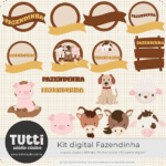 Coleção Fazendinha - Kit Digital (Tutti Studio) - Imagem 7