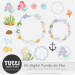 Fundo do Mar - Kit Digital (Tutti Studio) - Imagem 3