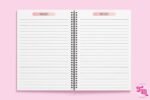 Miolo Rosa Agenda 2025 Visão Semanal (Tha Moni) - Imagem 4