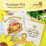 Envelope Chá Setembro Amarelo - Arquivo Digital (Art Ideia)