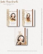 Kit Digital Ilustrações Santa Teresa Dávila | Santinhos (Carina's Paper) - Imagem 2