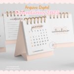 Calendário de Mesa 2025 | Elegante (Ve Bernadi)