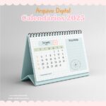 Calendário de Mesa 2025 | Quadriculado (Ve Bernadi) - Imagem 2