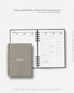 Miolo Agenda Office Semanal 2025 (Carinas Paper) - Imagem 5
