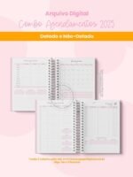 Combo Agendamentos 2025 (Branco Papel) - Imagem 8