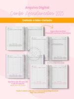 Combo Agendamentos 2025 (Branco Papel) - Imagem 2