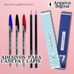 Adesivos Adesivo para Caneta e Lápis - Escolar Pioneiros (Re Castori)