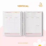 Planner Não Datado – Vertical e Horizontal (Sara) - Imagem 2