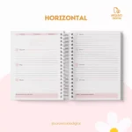 Planner Não Datado – Vertical e Horizontal (Sara) - Imagem 4