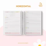 Planner Não Datado – Vertical e Horizontal (Sara) - Imagem 5