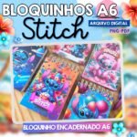 Bloquinho A6 Stitch (Ilustracin)