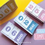 Calendário Permanente (Tudo para Papelaria)