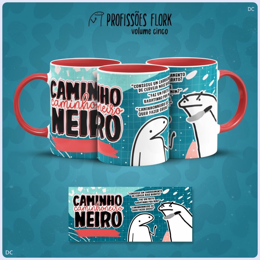 Flork Profissoes - Vol 5 - Artes p/Canecas (Lab51) - Imagem 2