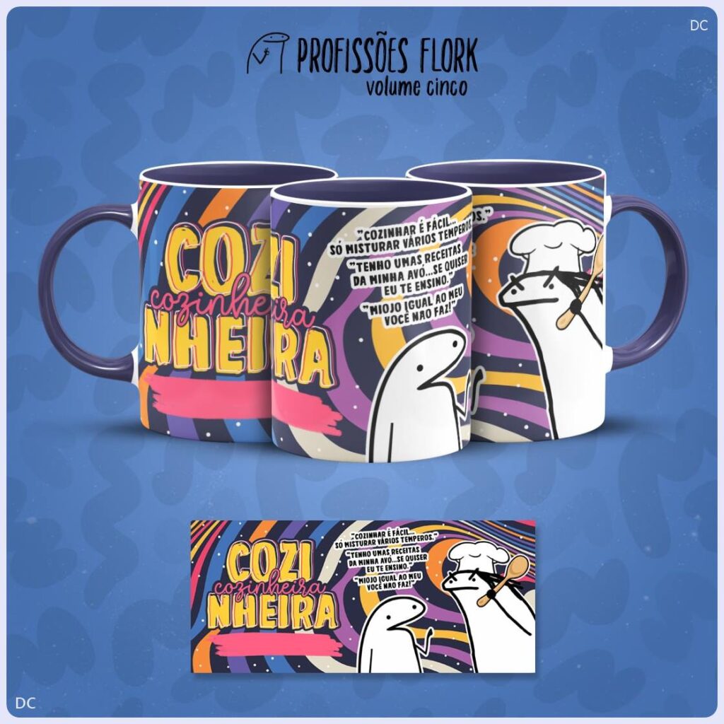 Flork Profissoes - Vol 5 - Artes p/Canecas (Lab51) - Imagem 4