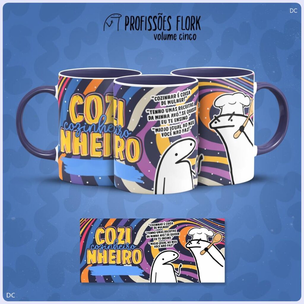 Flork Profissoes - Vol 5 - Artes p/Canecas (Lab51) - Imagem 5