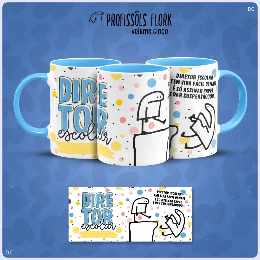 Flork Profissoes - Vol 5 - Artes p/Canecas (Lab51) - Imagem 6