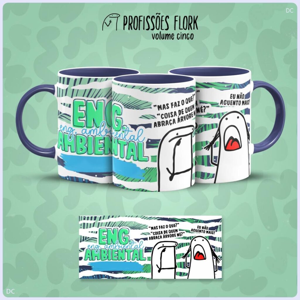 Flork Profissoes - Vol 5 - Artes p/Canecas (Lab51) - Imagem 8