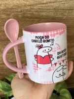 Moça do Cabelo Bonito - Arte Avulsa Caneca
