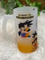 Goku Chopp 475ml - Arte Avulsa Caneca - Imagem 4