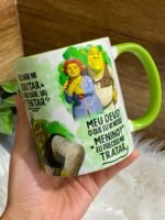 Sherek e Fiona - Arte Avulsa Caneca - Imagem 3