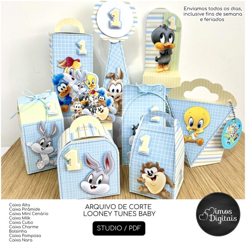 LOONEY TUNES BABY - Kit Avulso Festa - Nick Design