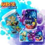 Naruto e Sasuke - Arte Avulsa Caneca