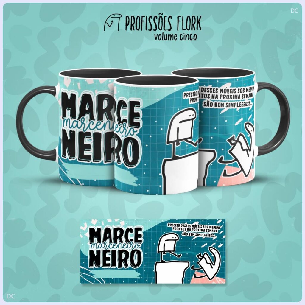 Flork Profissoes - Vol 5 - Artes p/Canecas (Lab51) - Imagem 10