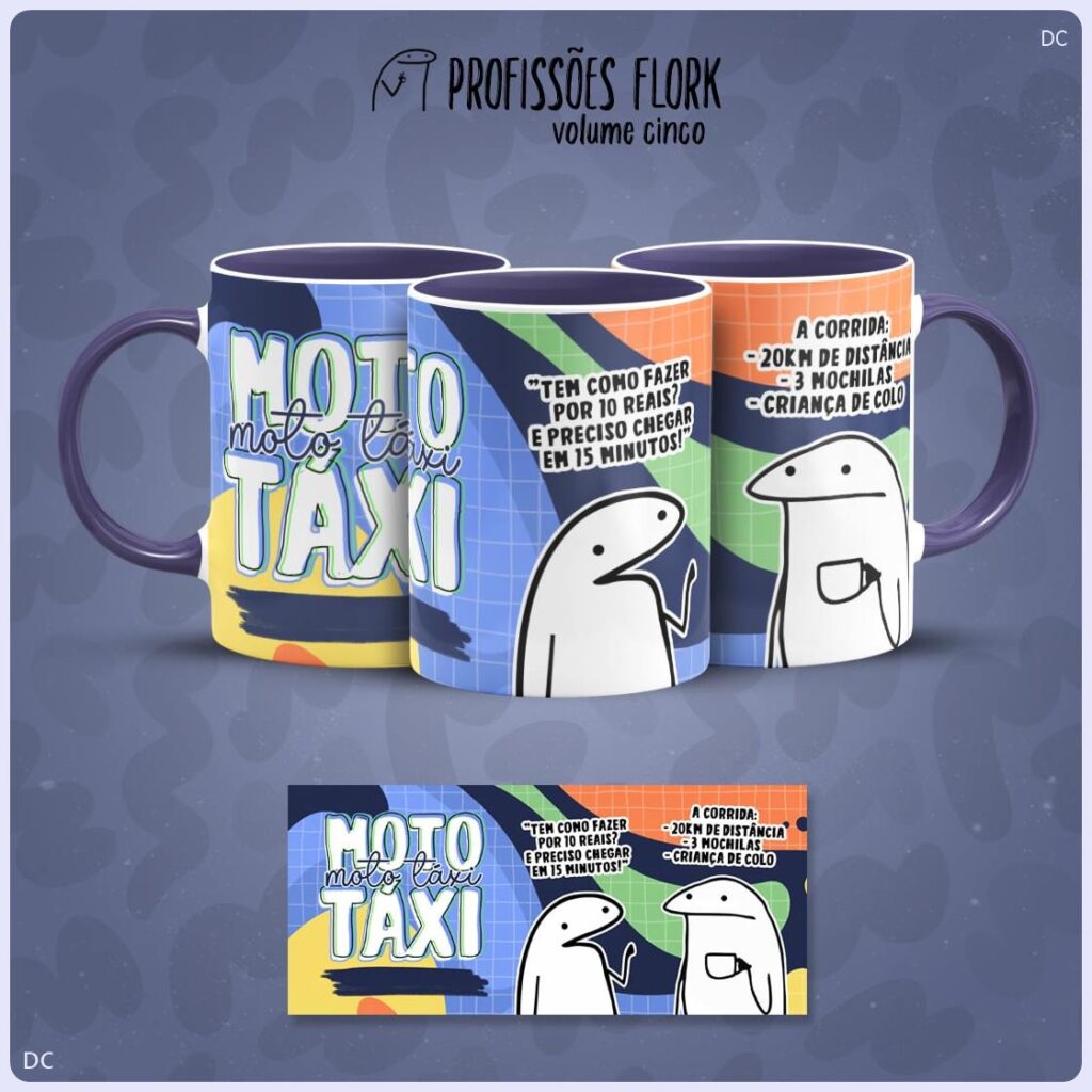 Flork Profissoes - Vol 5 - Artes p/Canecas (Lab51) - Imagem 13