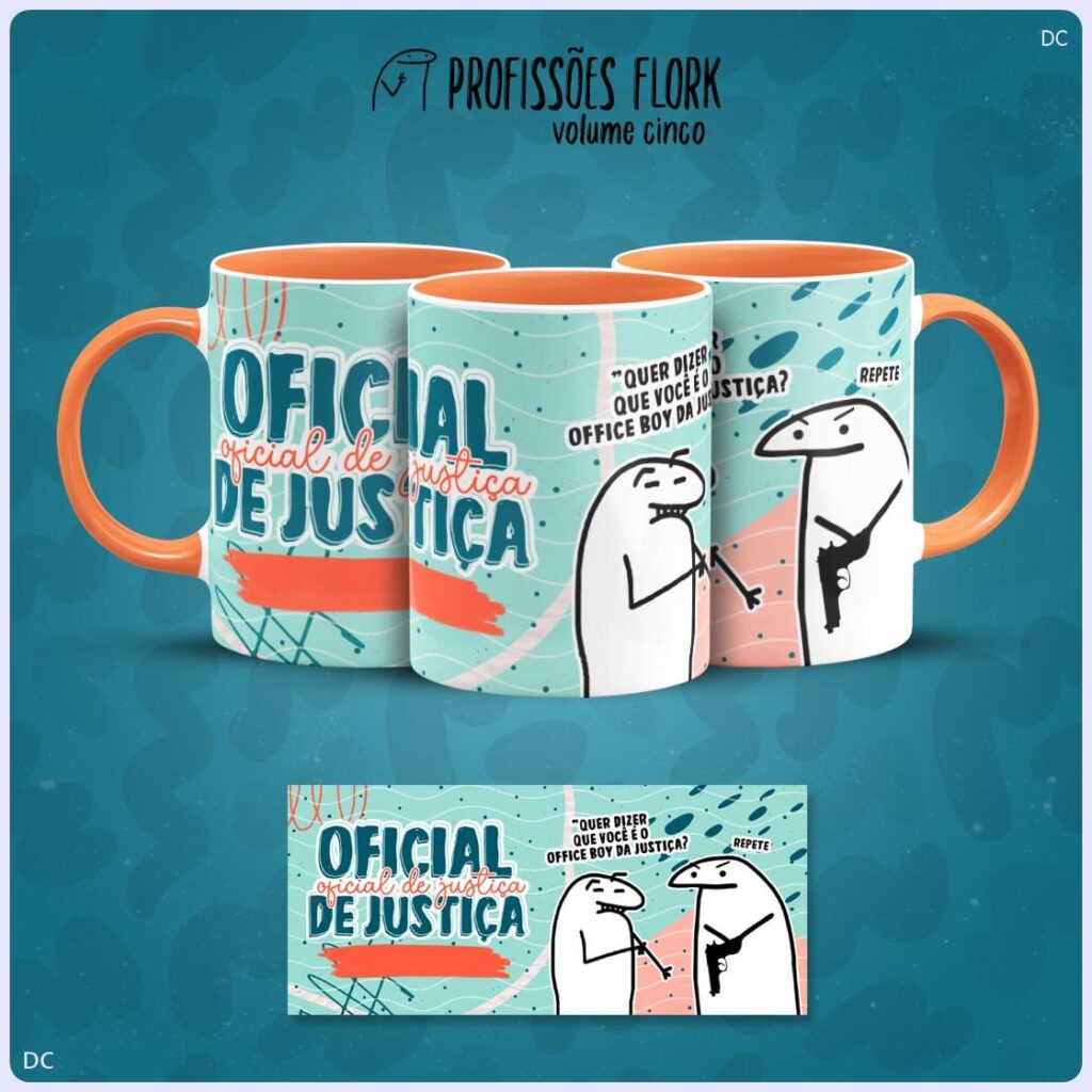 Flork Profissoes - Vol 5 - Artes p/Canecas (Lab51) - Imagem 15