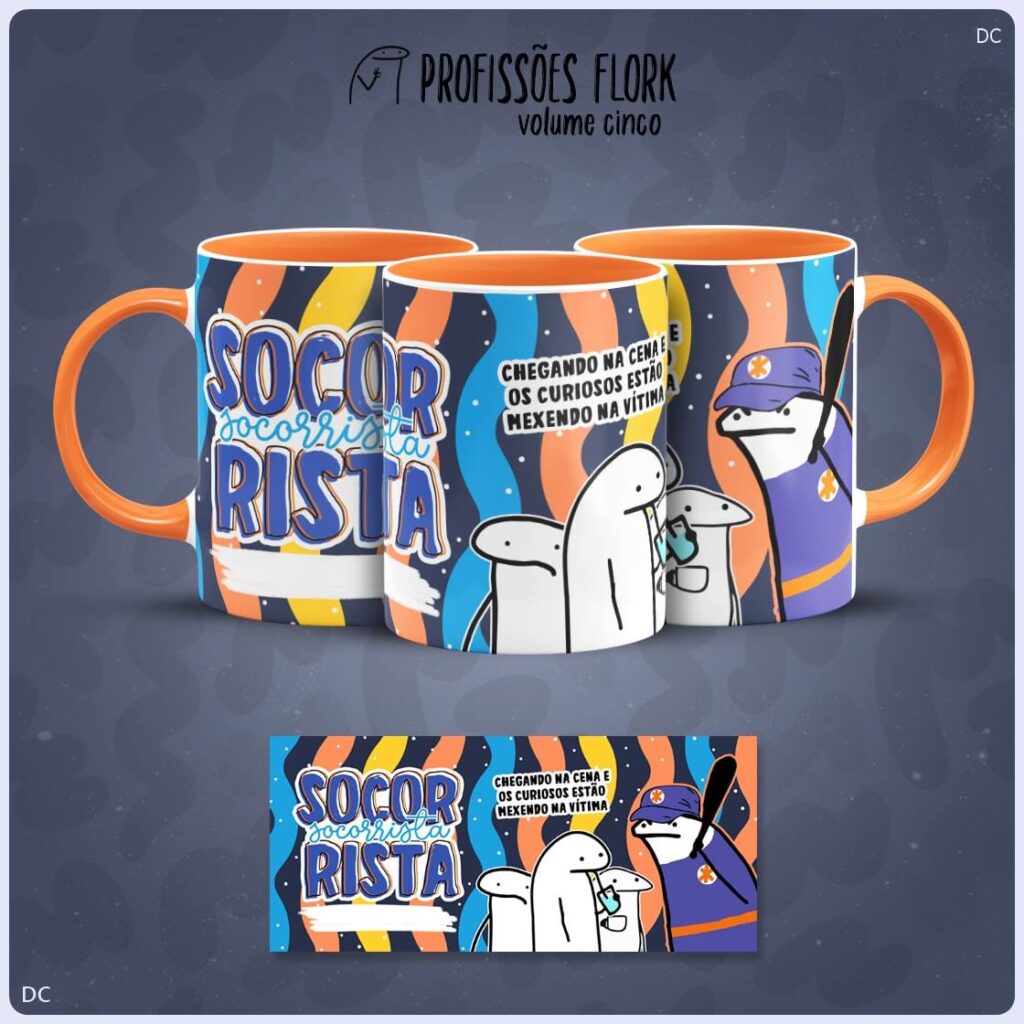Flork Profissoes - Vol 5 - Artes p/Canecas (Lab51) - Imagem 18