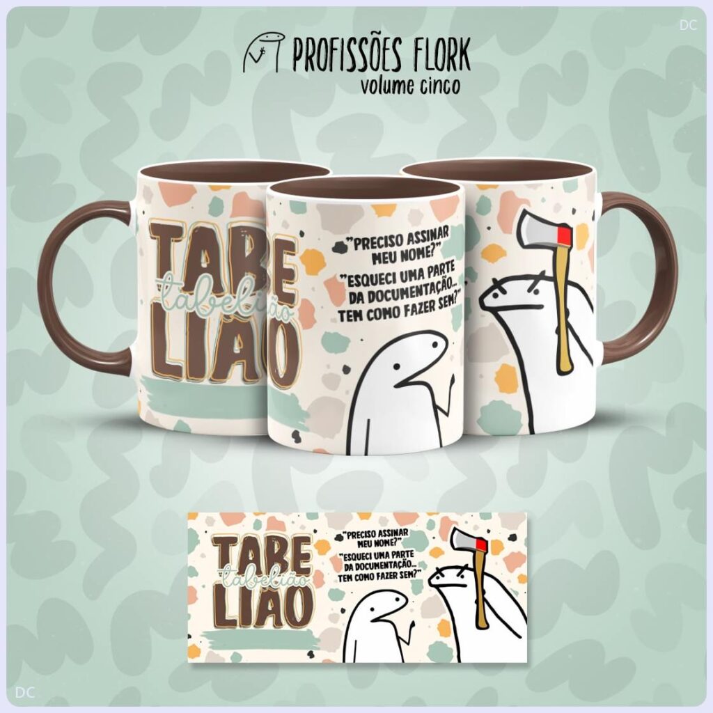 Flork Profissoes - Vol 5 - Artes p/Canecas (Lab51) - Imagem 19