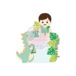 Dino - Topo de Bolo