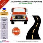Caminhão Antigo - Topo de Bolo