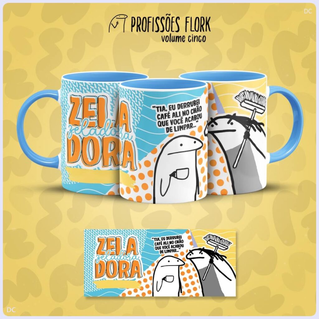 Flork Profissoes - Vol 5 - Artes p/Canecas (Lab51) - Imagem 22