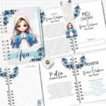 Caderno Nossa Senhora das Graças - Encadernação (Abelinha Arquivos)