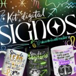 Estampas Canecas - Signos (Abacaxi Sublimático)