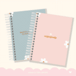 Caderno Colegial Flores (Cute B) - Imagem 2