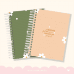 Caderno Colegial Flores (Cute B) - Imagem 4